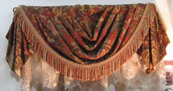 fringed valance